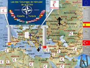 ESPAÑA Y TURQUIA LAS DOS COLUMNAS DE HERCULES DE LA OTAN