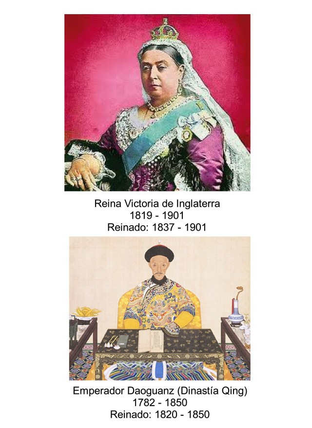 REINA VICTORIA Y EMPERADOR DAOGUANZ