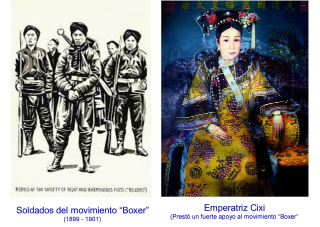 SOLDADO BOXER Y EMPERATRIX CIXI